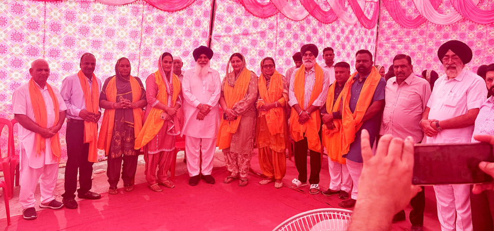 No shortage will be allowed in the development work of the village: Sarpanch Raj Kumar
